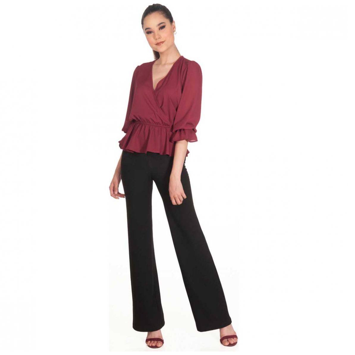 Pantalón Liso Sbh By Sarah Bustani para Mujer