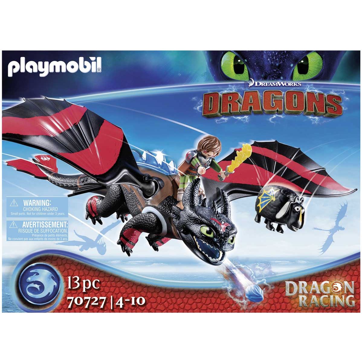 Dragons Racing: Hipo Y Chimuelo