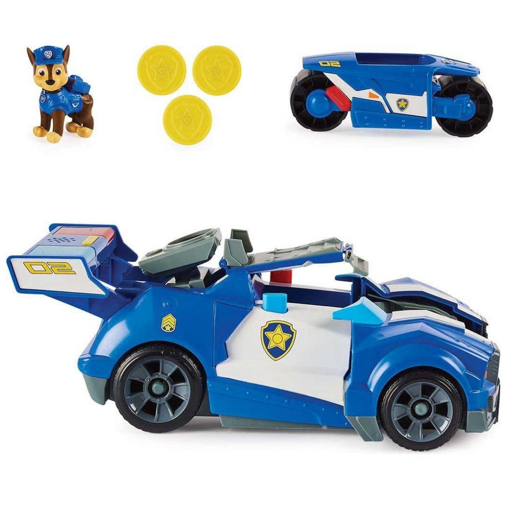 Paw Patrol Vehiculo Transformable Chase Pelicula