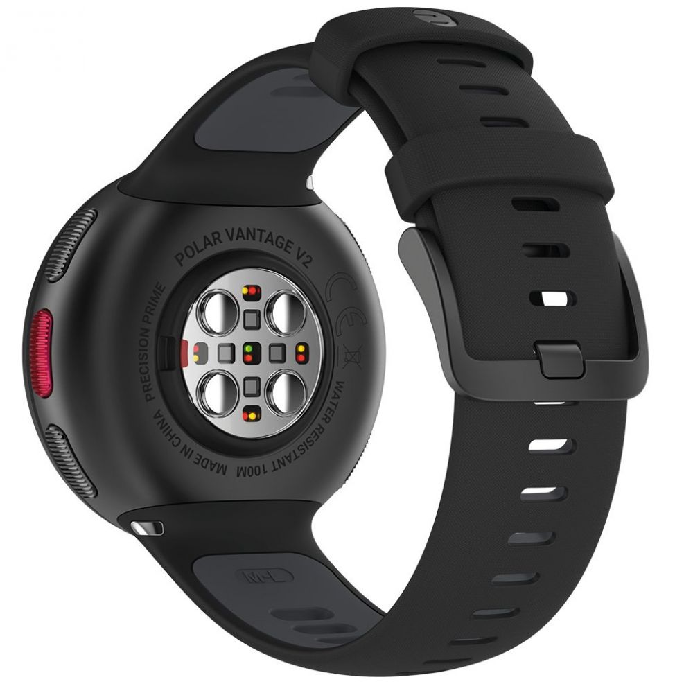 Reloj Deportivo Negro Polar Vantage V2