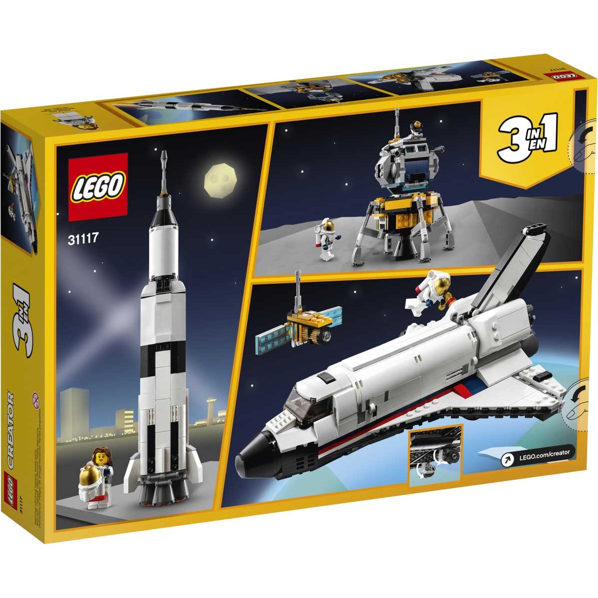 Lego Creator Aventura en Transbordador Espacial