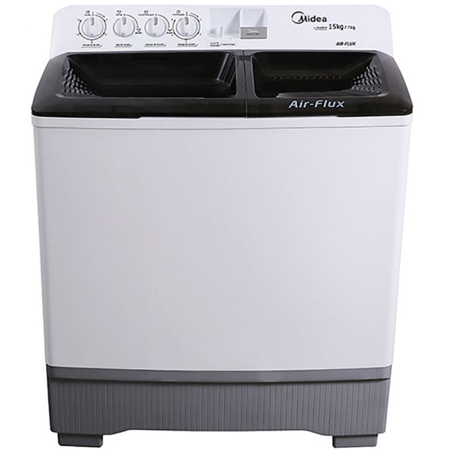 Lavadora Midea Doble Tina 15Kg Mtg01W15W Blanca