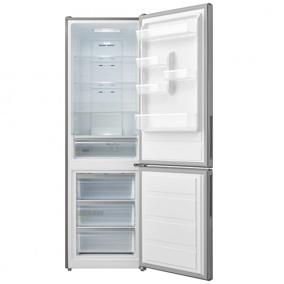 Refrigerador  Bottom Freezer Midea Inoxidable Antihuella 11 P Mdrb308Fgm04