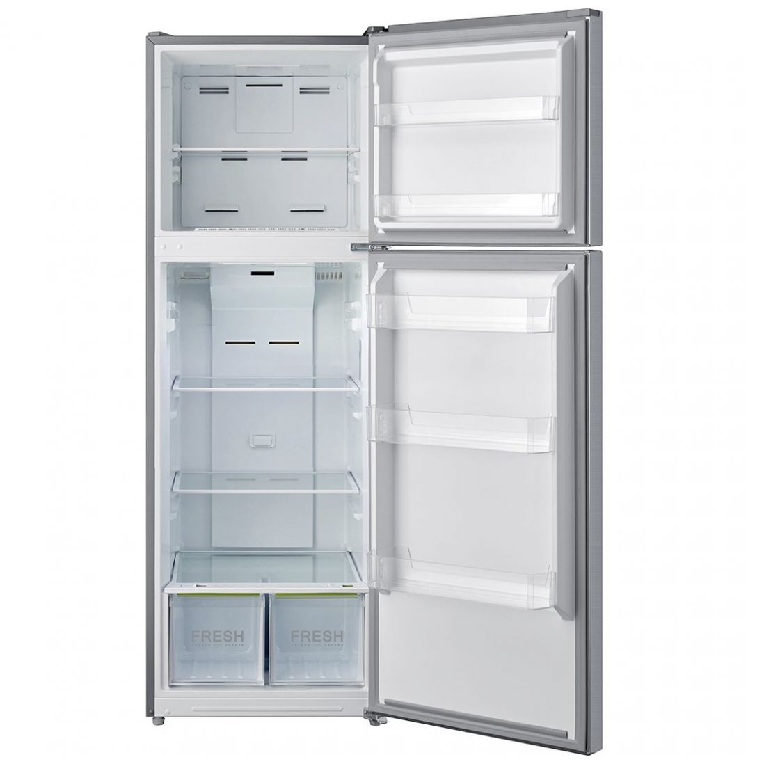 Refrigerador   Top Mount Daewoo Gris 13 P Inoxidable Dwrt356Winlx