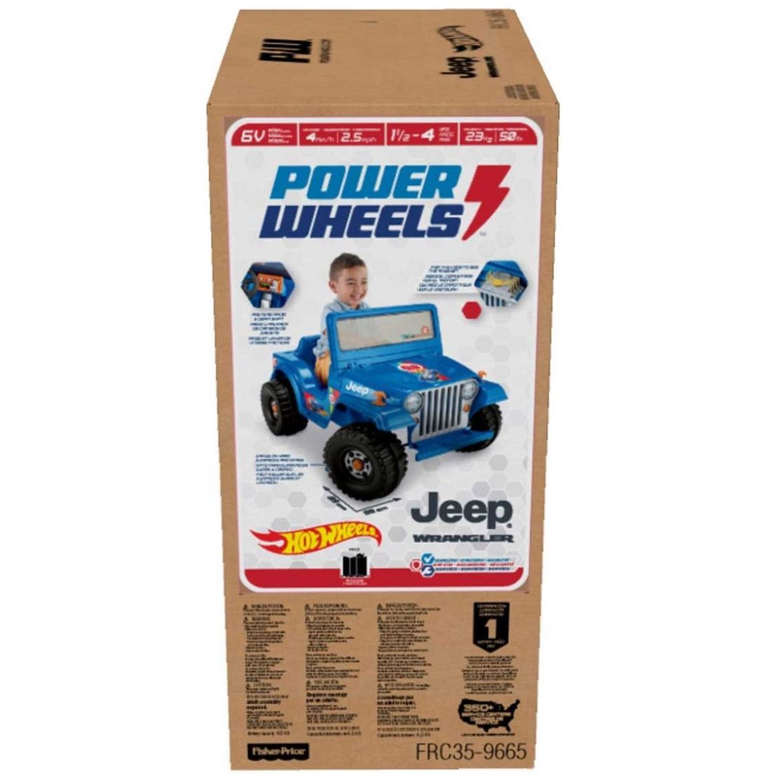 Fisher-Price Power Wheels Hot Wheels Jeep Wrangler