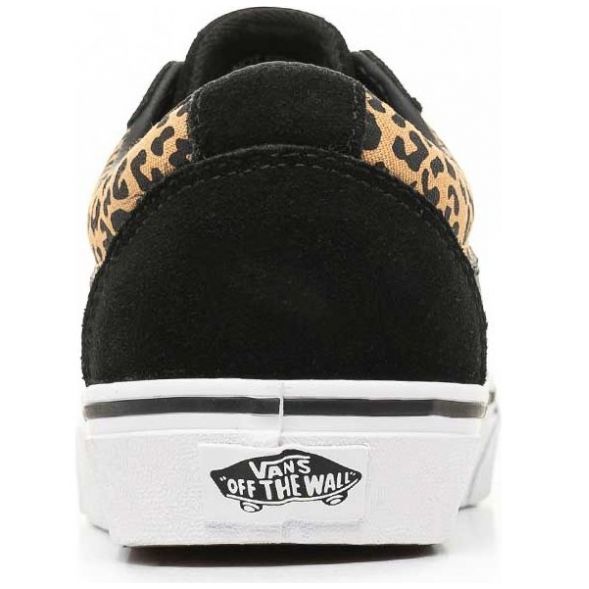 Tenis Casual Ward Cheetah Black Vans para Mujer