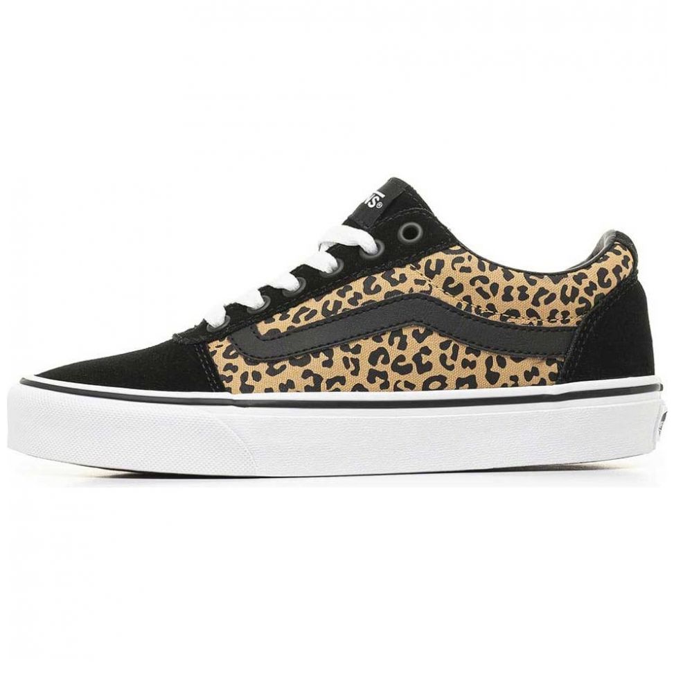 Tenis Casual Ward Cheetah Black Vans para Mujer