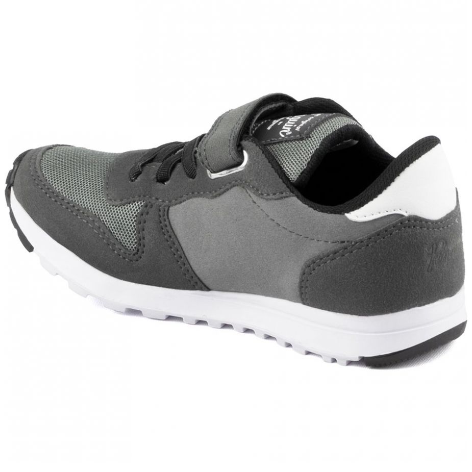 Tenis Luke Velcro 19-23 Gris Original Penguin para Niño
