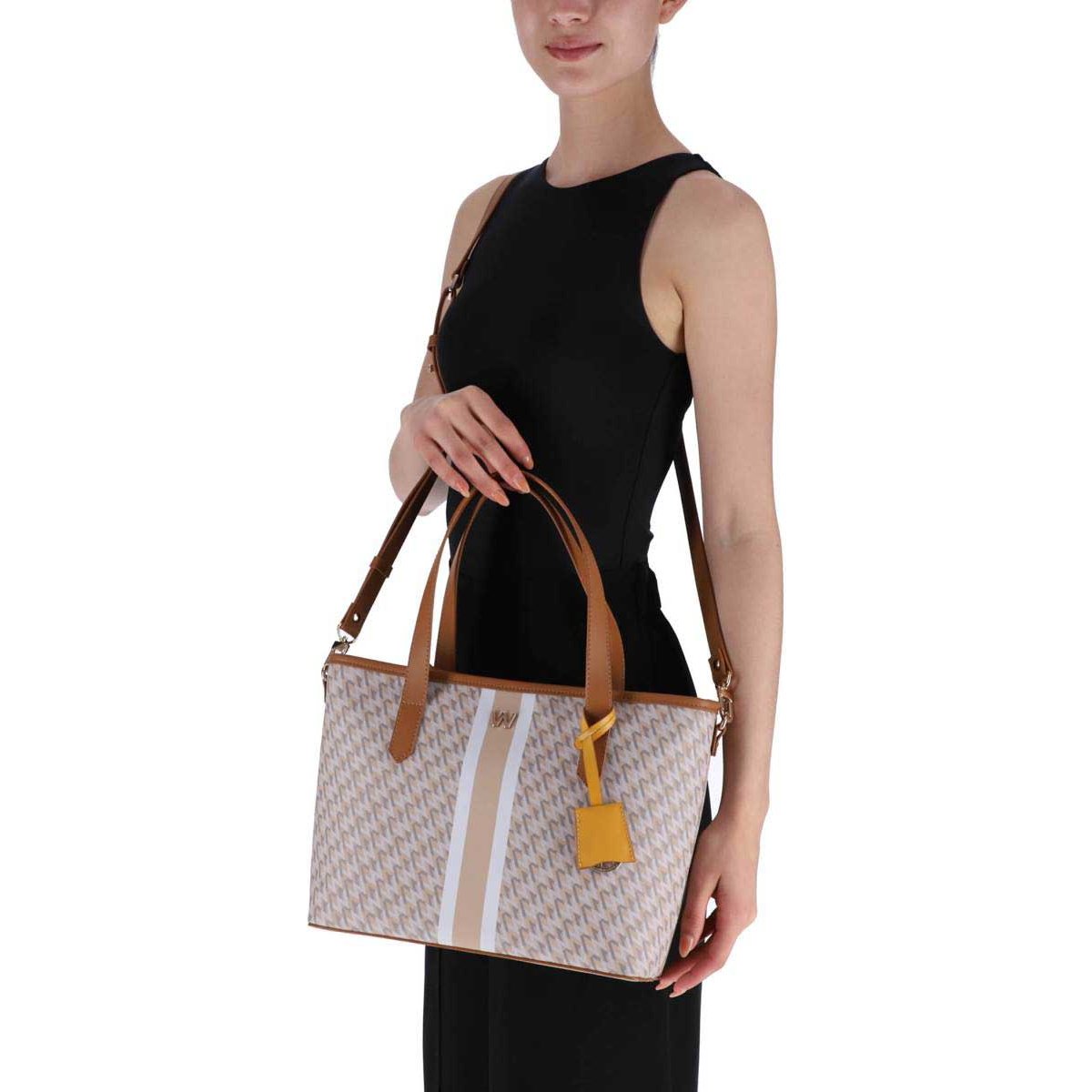 Bolsa Tote Beige Westies Hbmodronewe Nude Synthetic