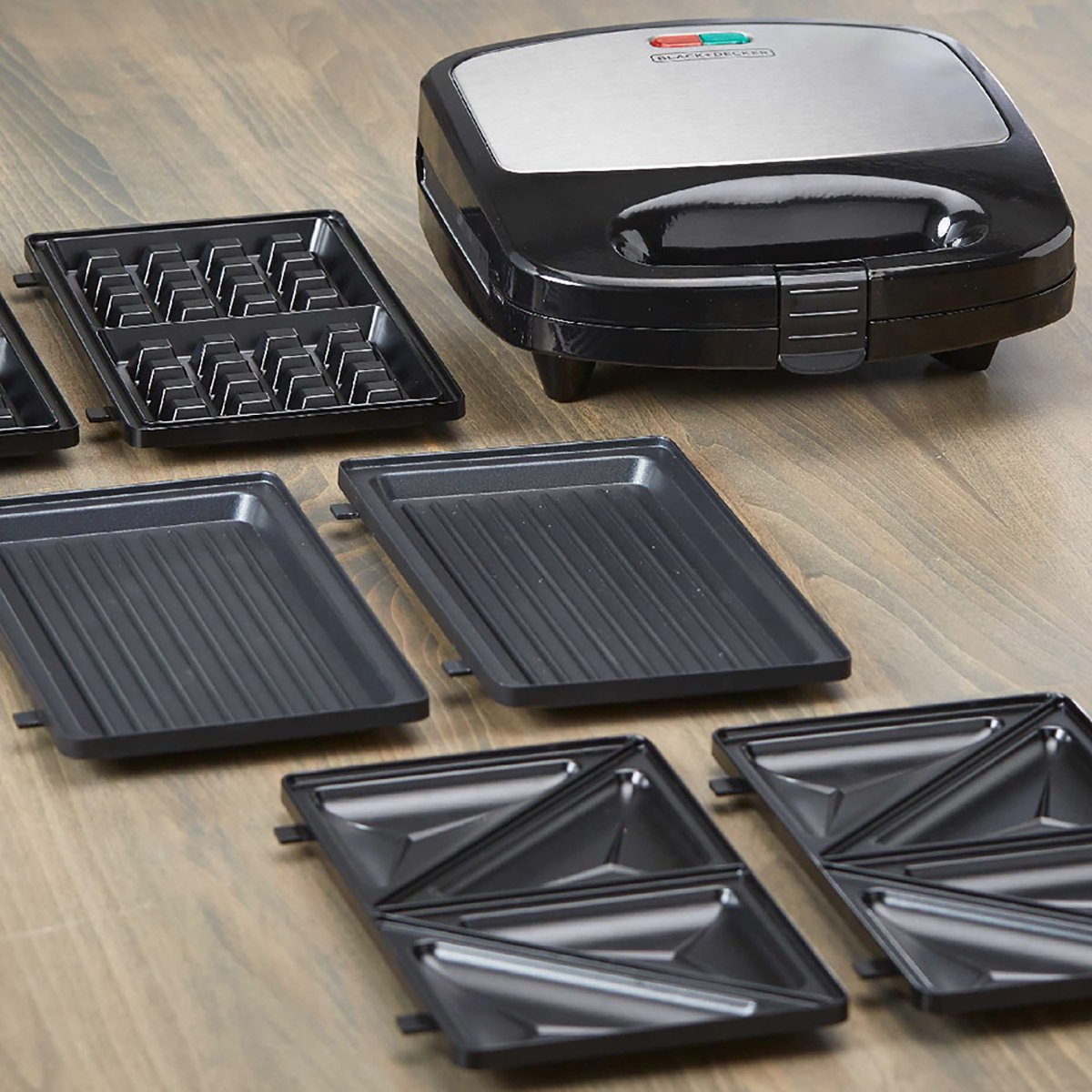 Sandwichera 3 en 1 Black + Decker