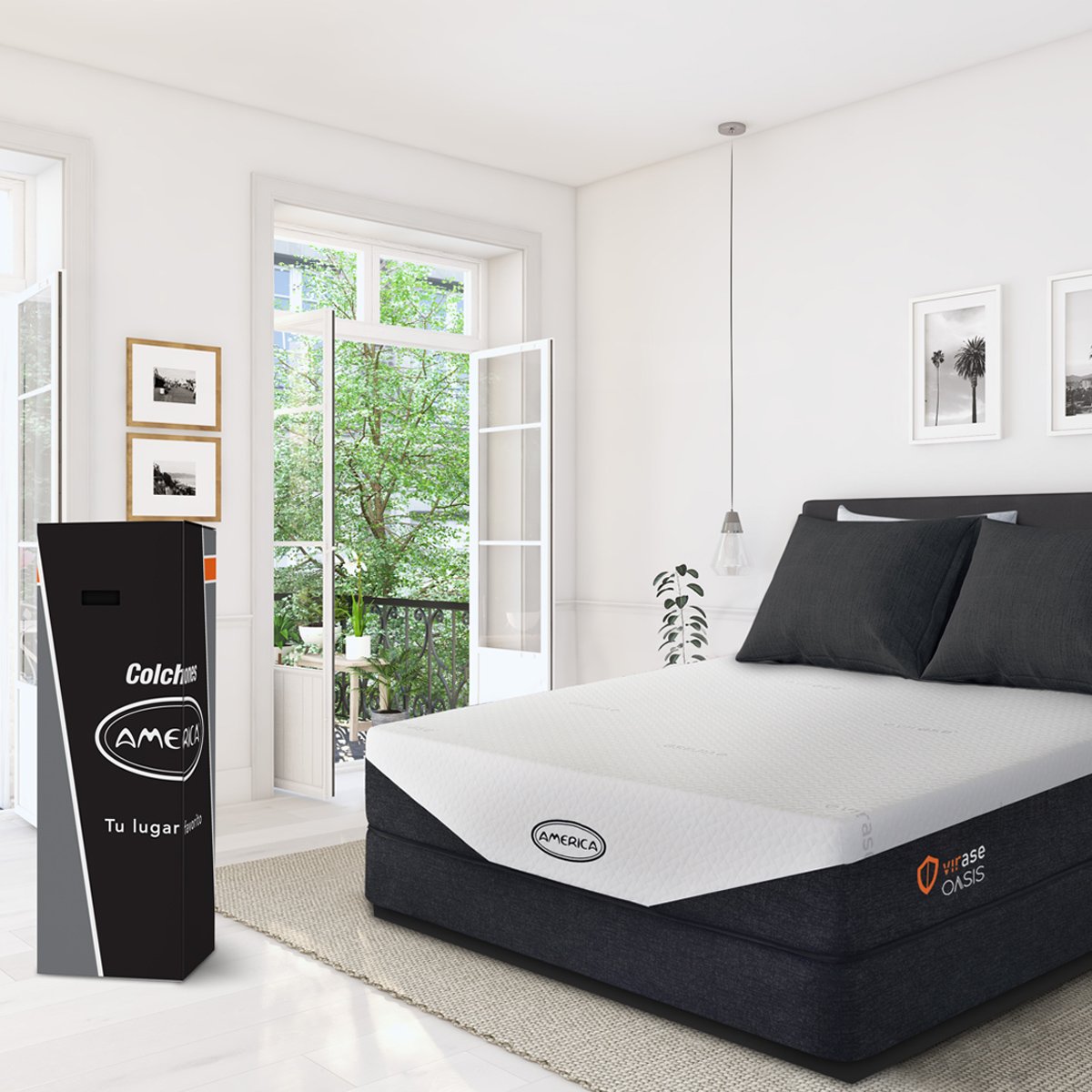 Colchón América King Size Oasis