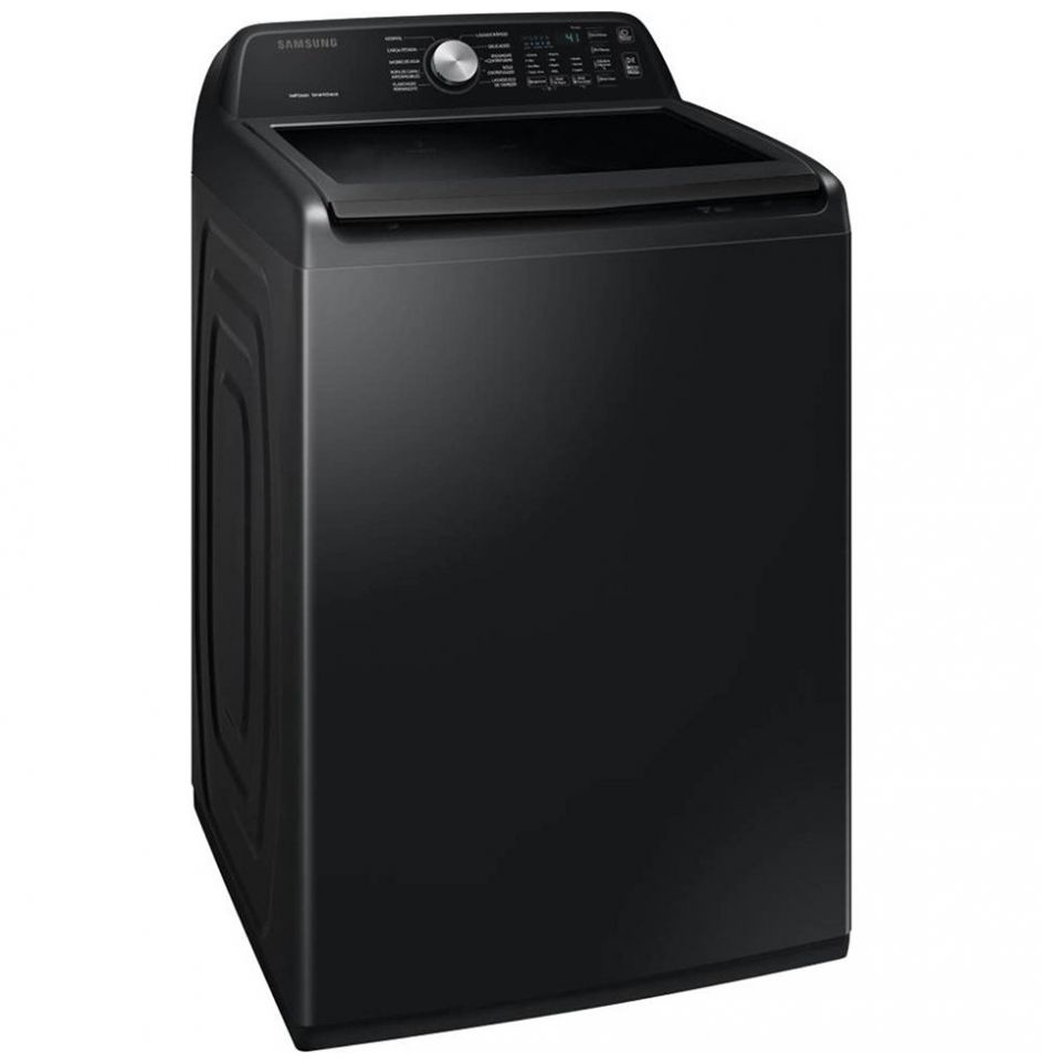 Lavadora Samsung Carga Superior 21 Kg Wa21A3354Gv Bt Negra