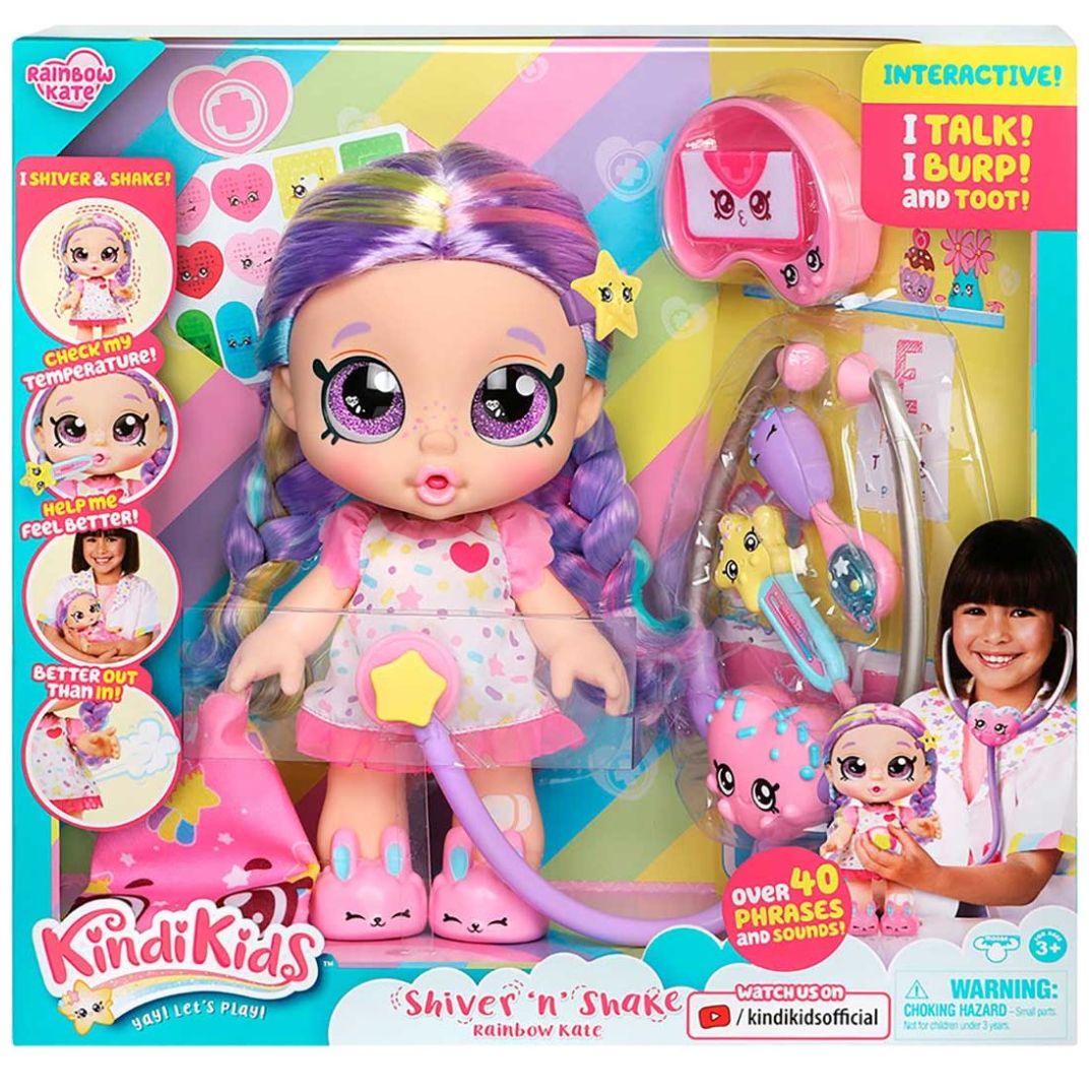 Muñeca Rainbowkate Cuidados Kindi Kids