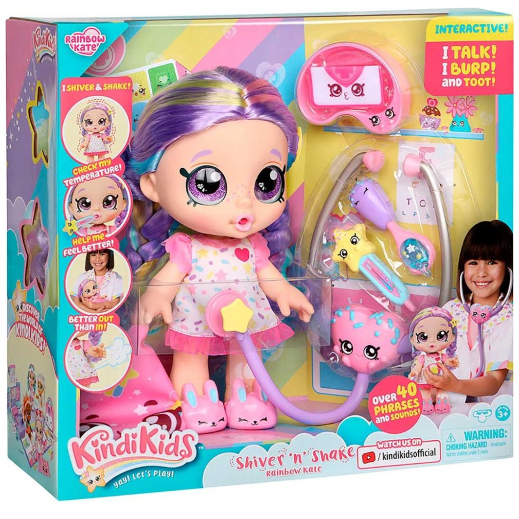 Muñeca Rainbowkate Cuidados Kindi Kids