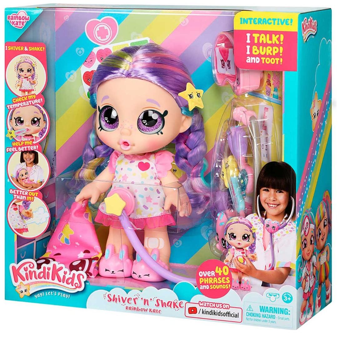 Muñeca Rainbowkate Cuidados Kindi Kids