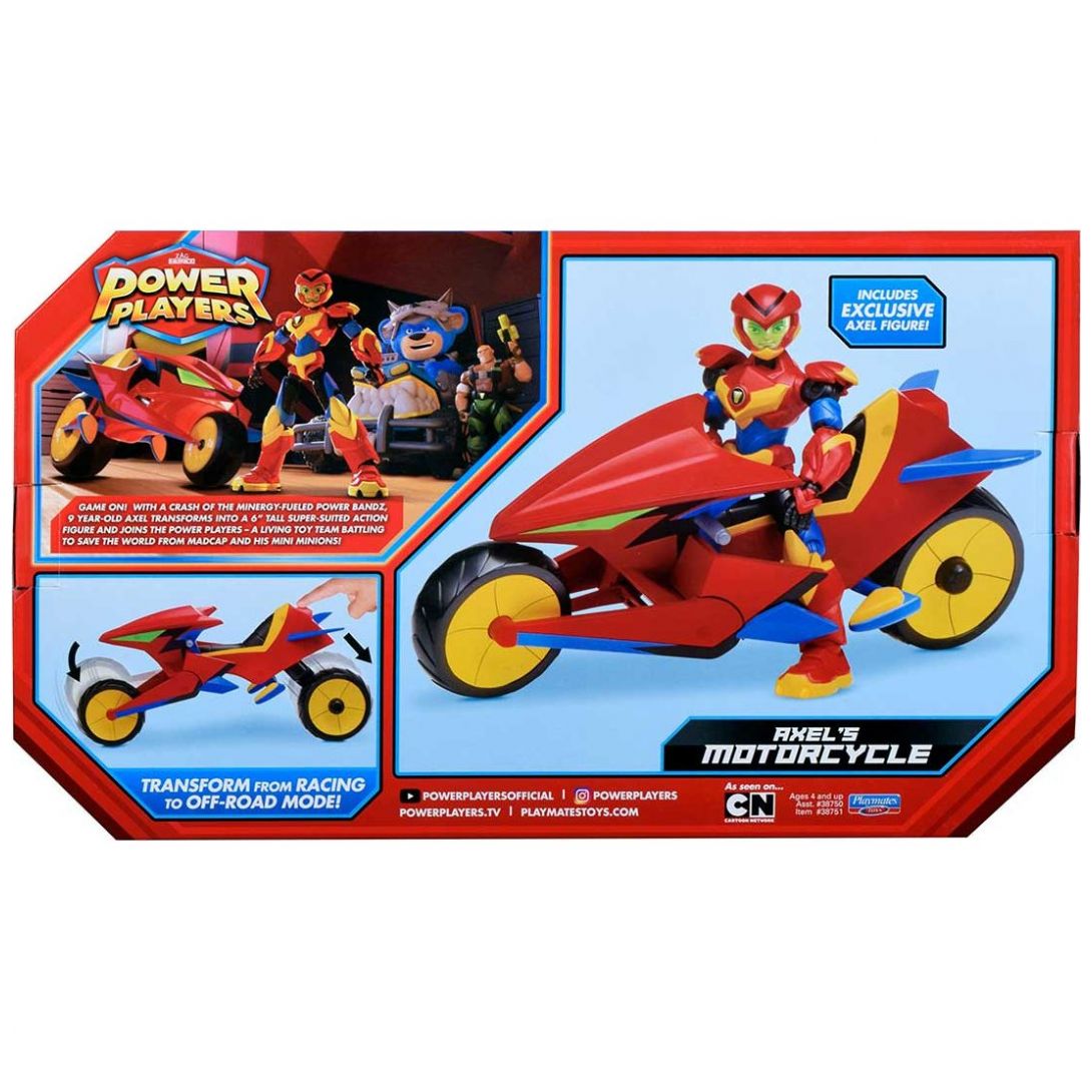 Vehículo con Figura Power Players