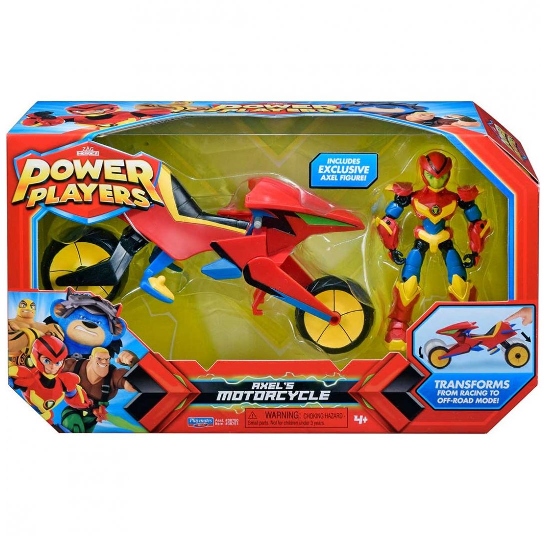 Vehículo con Figura Power Players