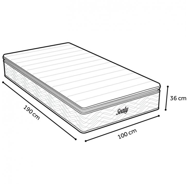 Colchón Individual Sealy Anniversary