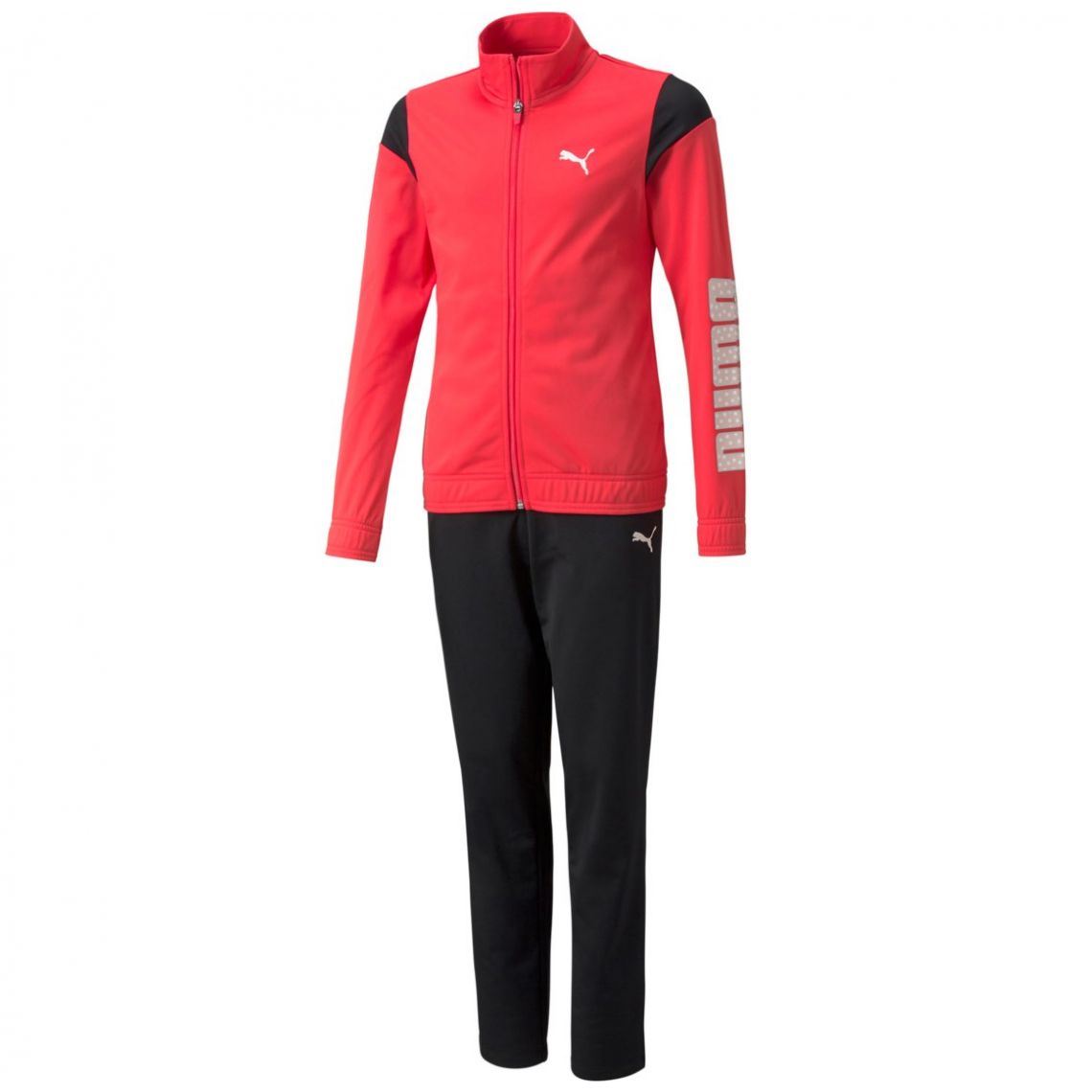 Conjunto Rosa Casual Puma Infantil