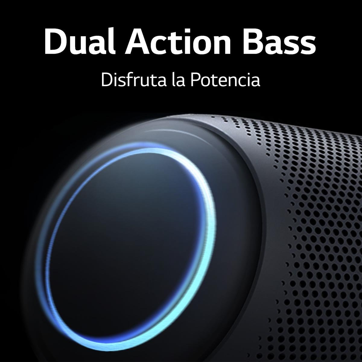 LG Xboom Go Pl7 - Bocina Bluetooth Portátil Inalámbrica con Hasta 24 Horas de Batería - Negro