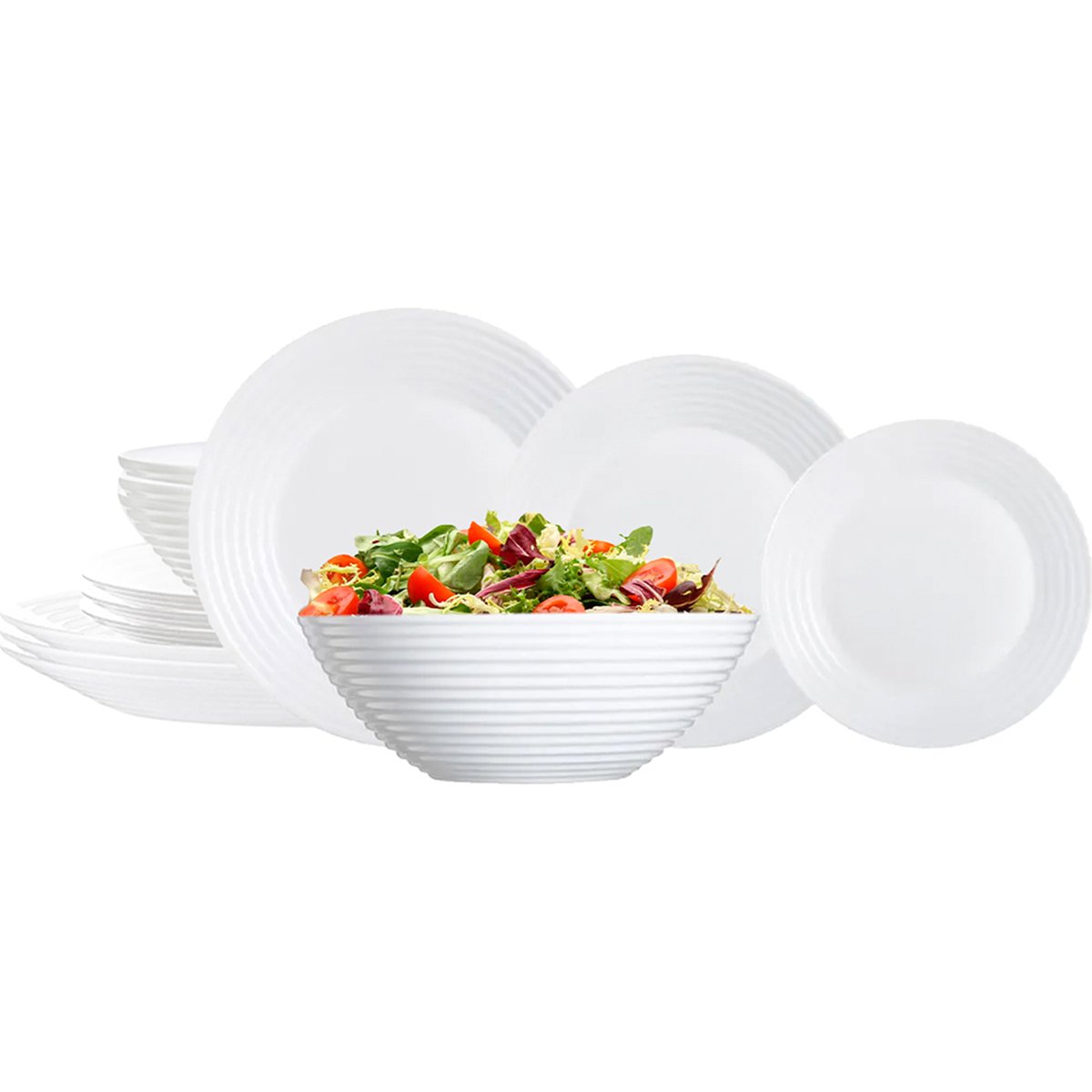 Vajilla Arc 19 Piezas Harena