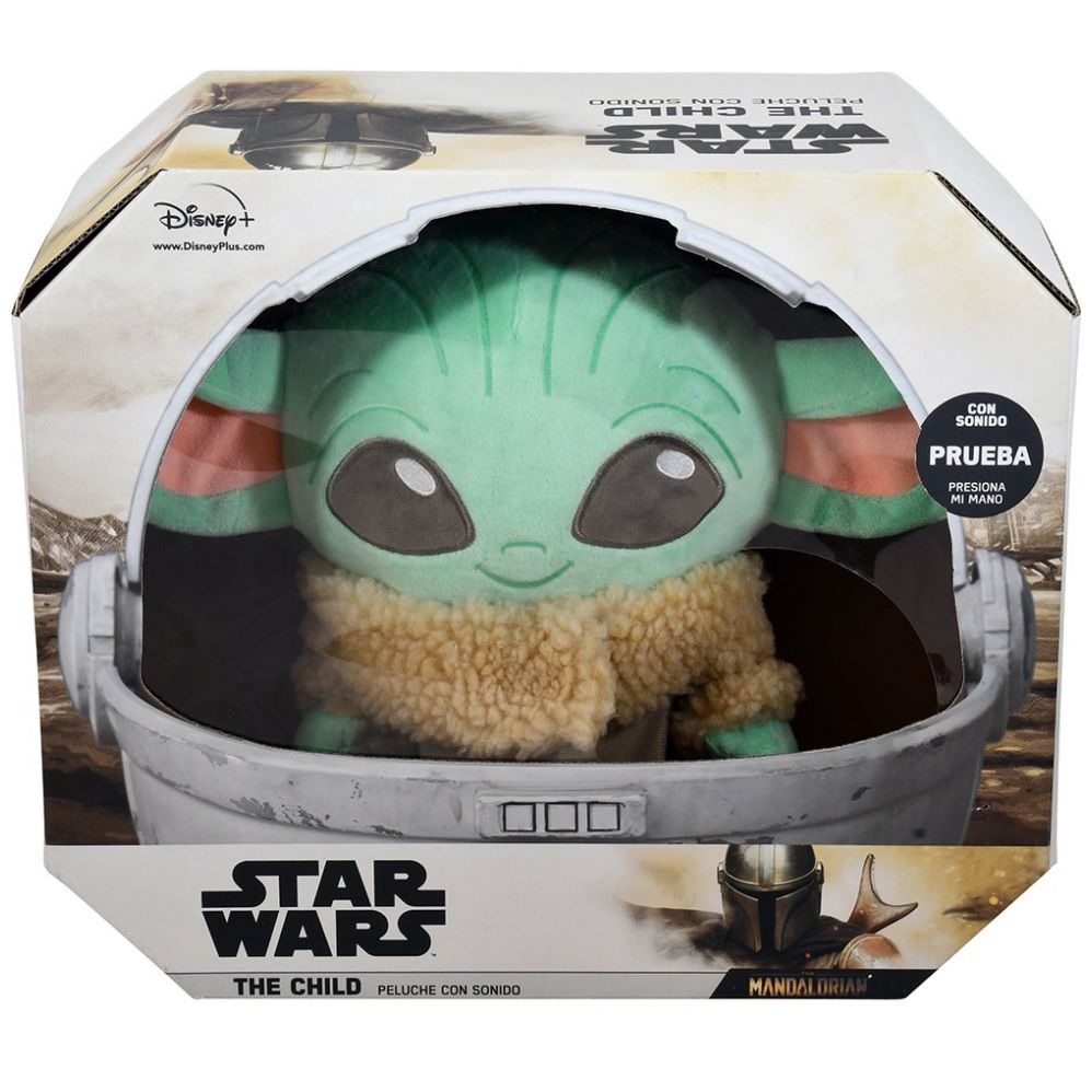 Baby Yoda Peluche Electronico 10"