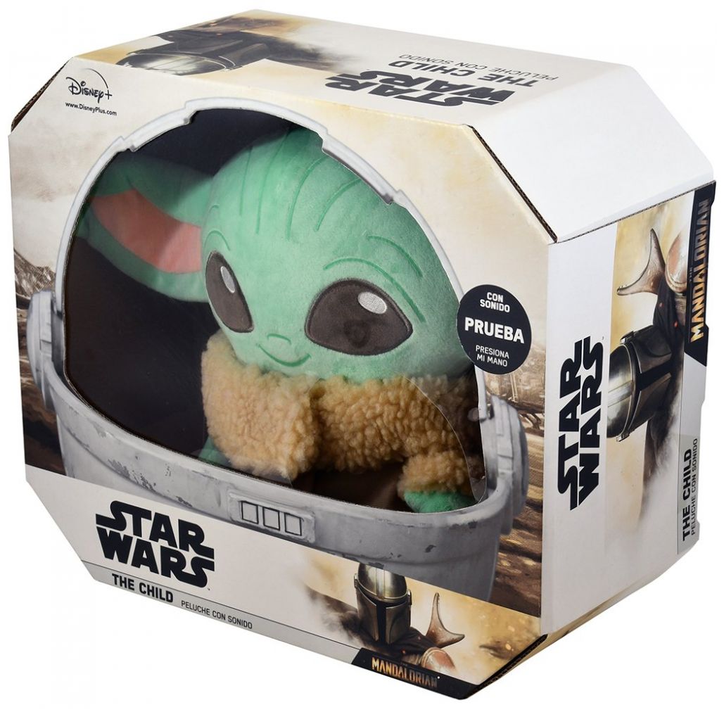 Baby Yoda Peluche Electronico 10"