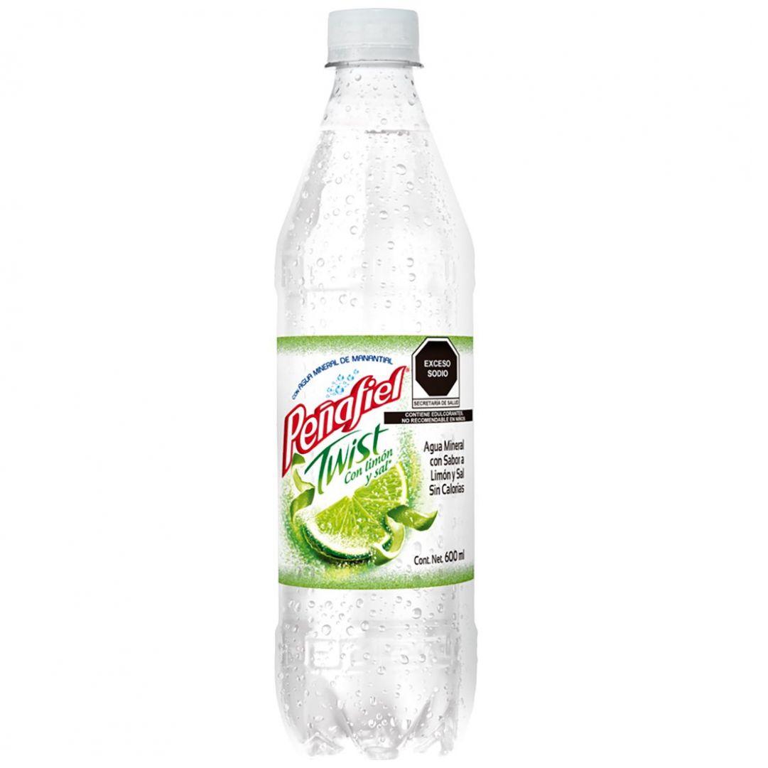 Agua Mineral Peñafiel Twist Limón 600 Ml
