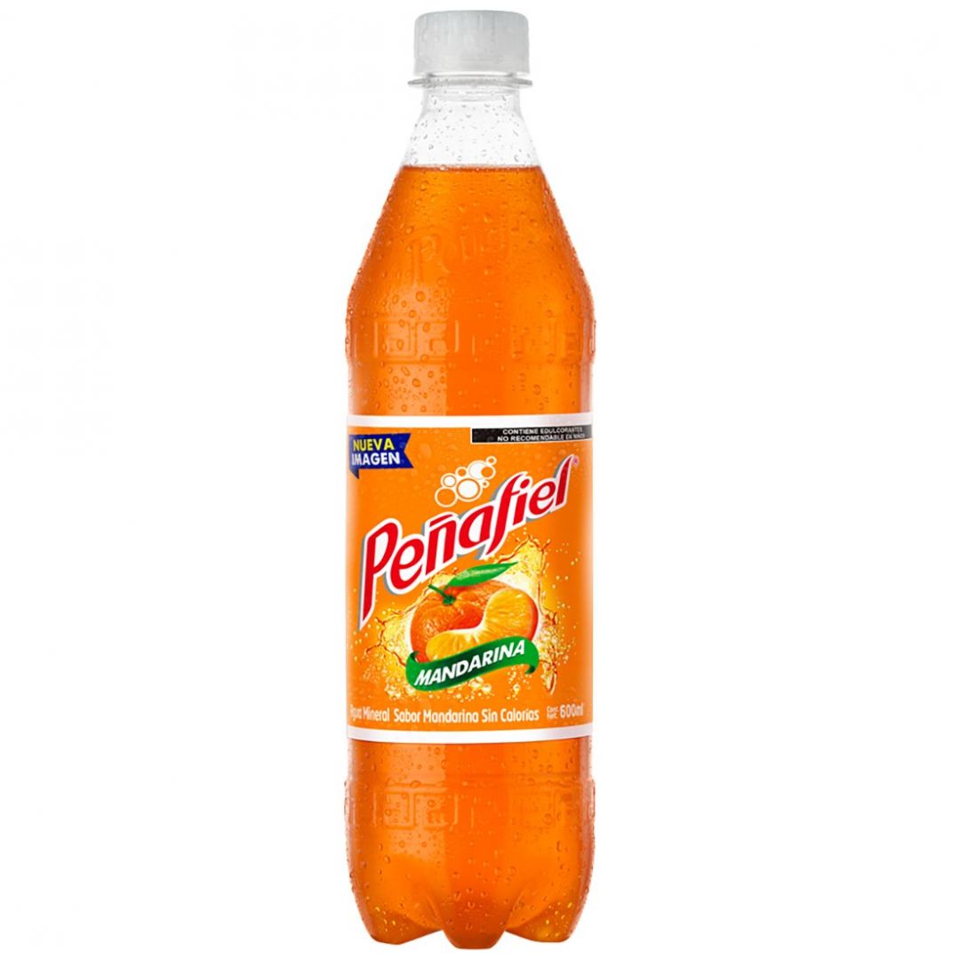Agua Mineral Peñafiel Mandarina  600 Ml