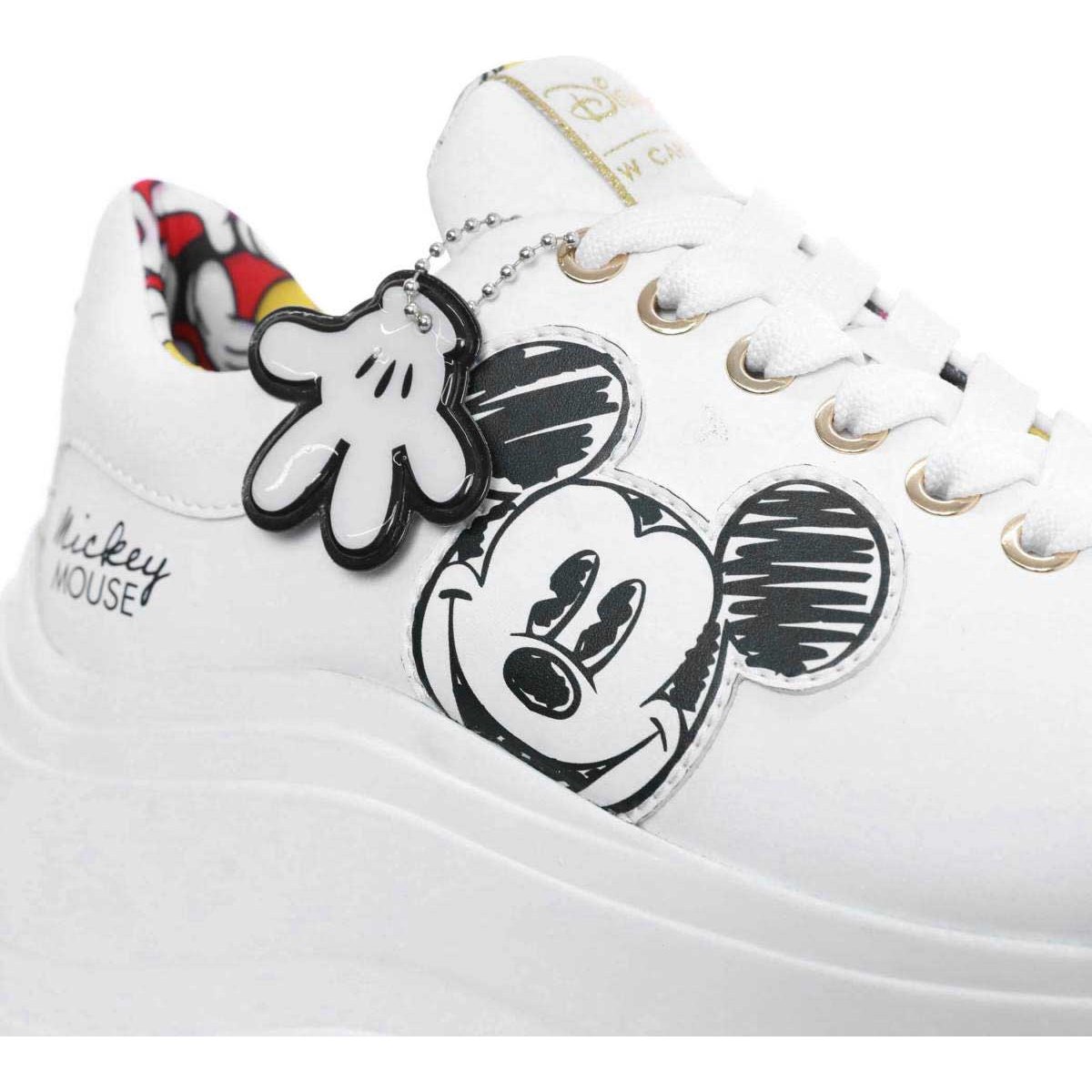 Tenis Blanco con Grafico Colección Minnie Mickey W Capsule