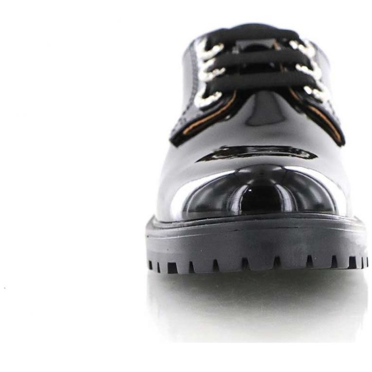 Choclo Escolar Tipo Oxfor para Niña 18-23 Negro Bambino