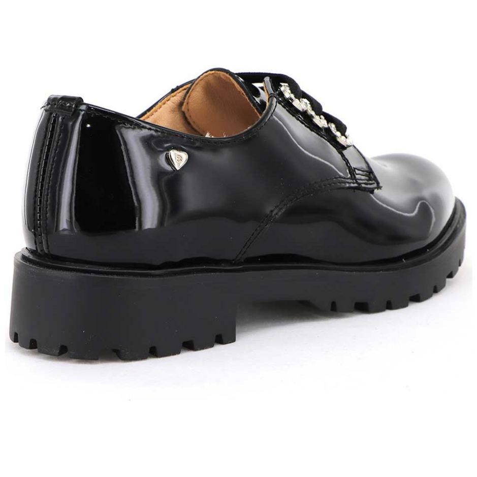 Choclo Escolar Tipo Oxfor para Niña 18-23 Negro Bambino