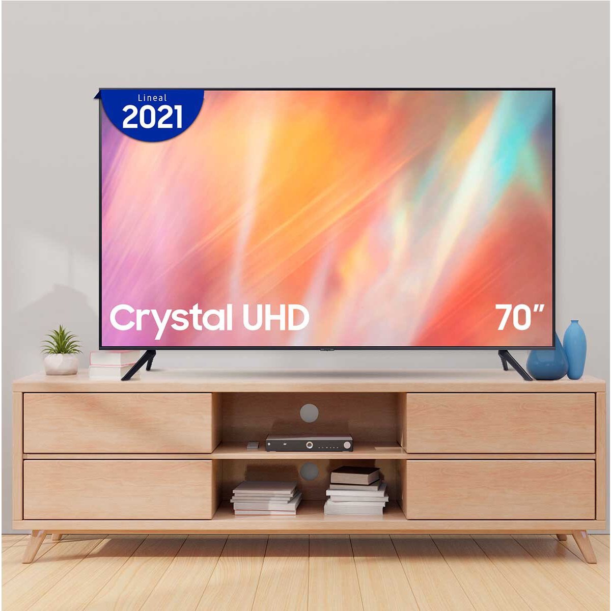 Pantalla Samsung 70" 4K Un70Au7000Fxzx