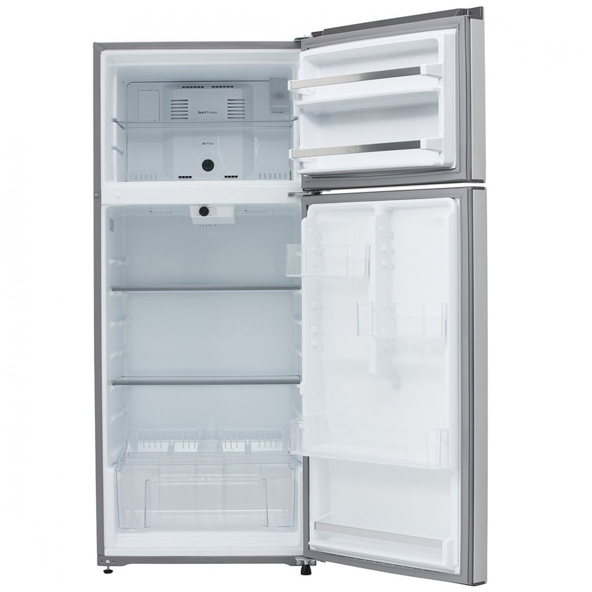 Refrigerador Top Mount Whirlpool 18P³ Auto Defrost Wt1818A Gris Acero