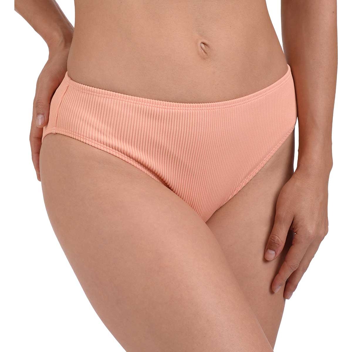 Bikini Liso Naranja Solosol para Mujer