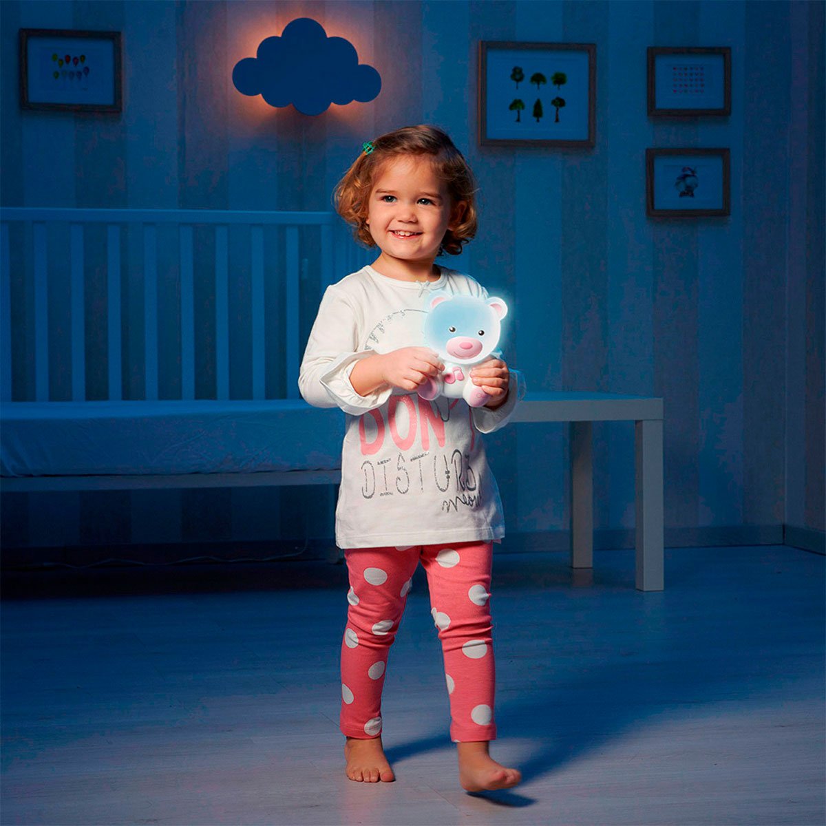 Osita Rosa Luz de Noche Chicco