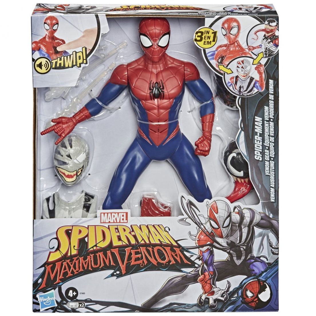 Marvel Spider-Man Maximum Venom - Equipo Del Hombre Araña-Venom