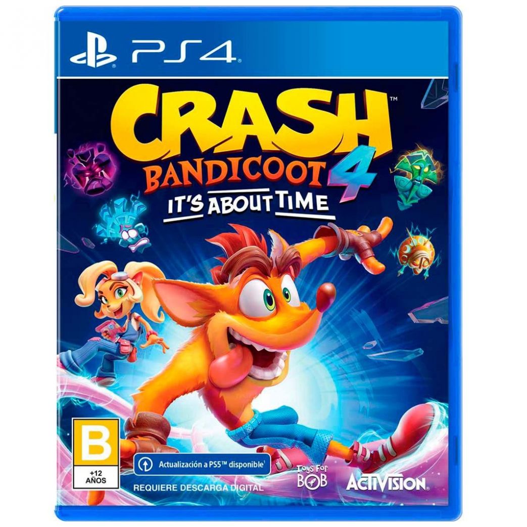 Ps4 Crash Bandicoot 4 It´s About Time
