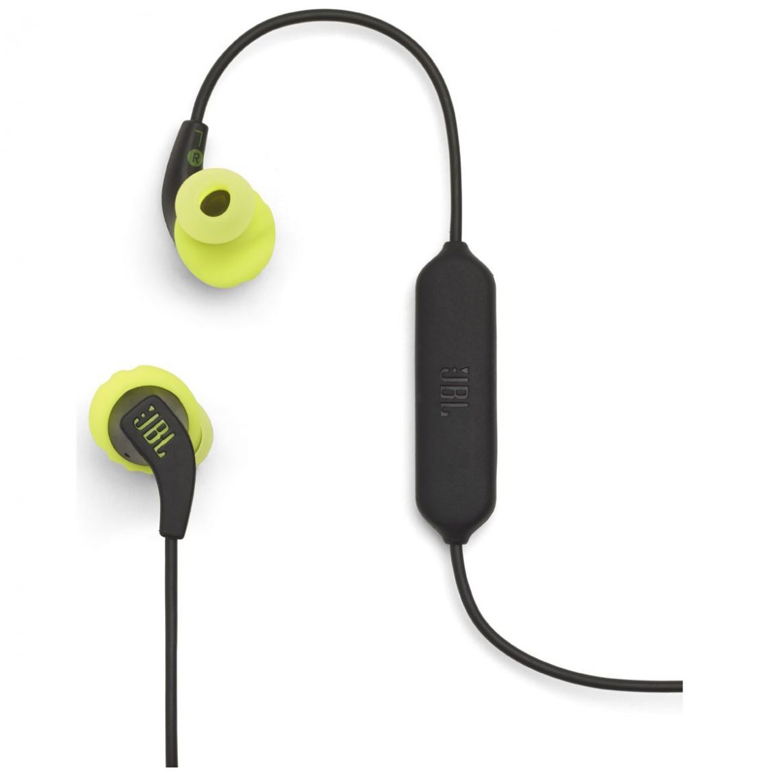 Audífonos In Ear Endurance Run Negro/ Verde Lima Jbl