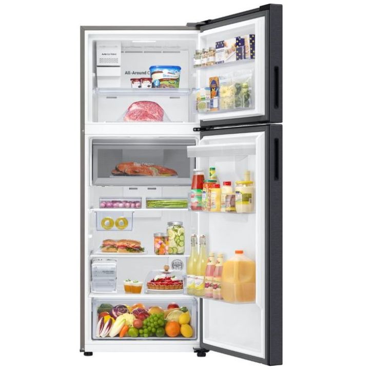 Refrigerador Top Mount Samsung 16.4 P Auto Ice Maker Rt48A6684B1/em Negro