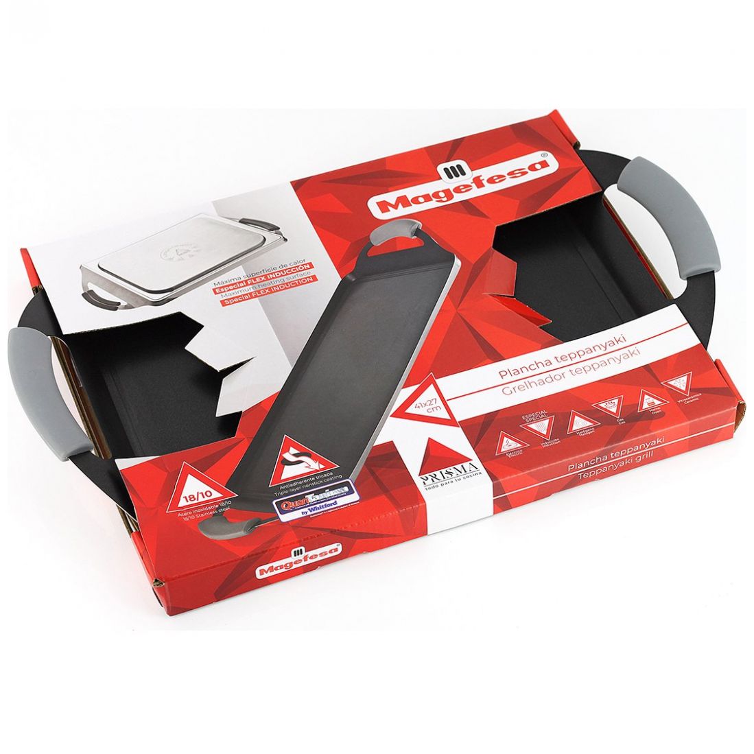 Teppanyaki Prisma Magefesa Acero Inoxidable