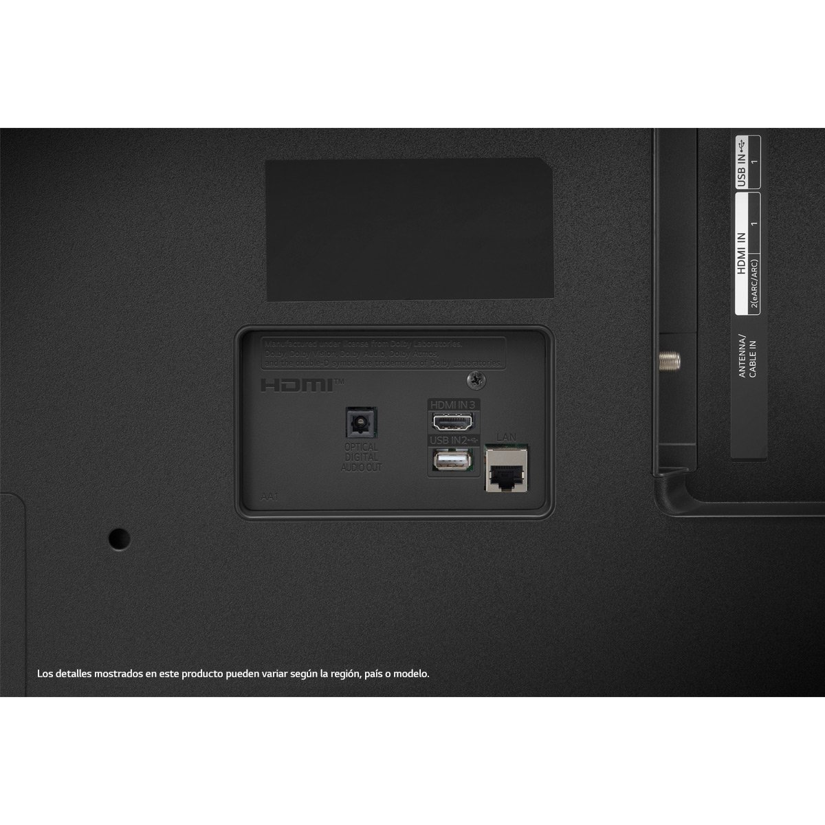 Pantalla LG 50" Uhd Ai Thinq 4K Smart Tv 50Up8050Psb