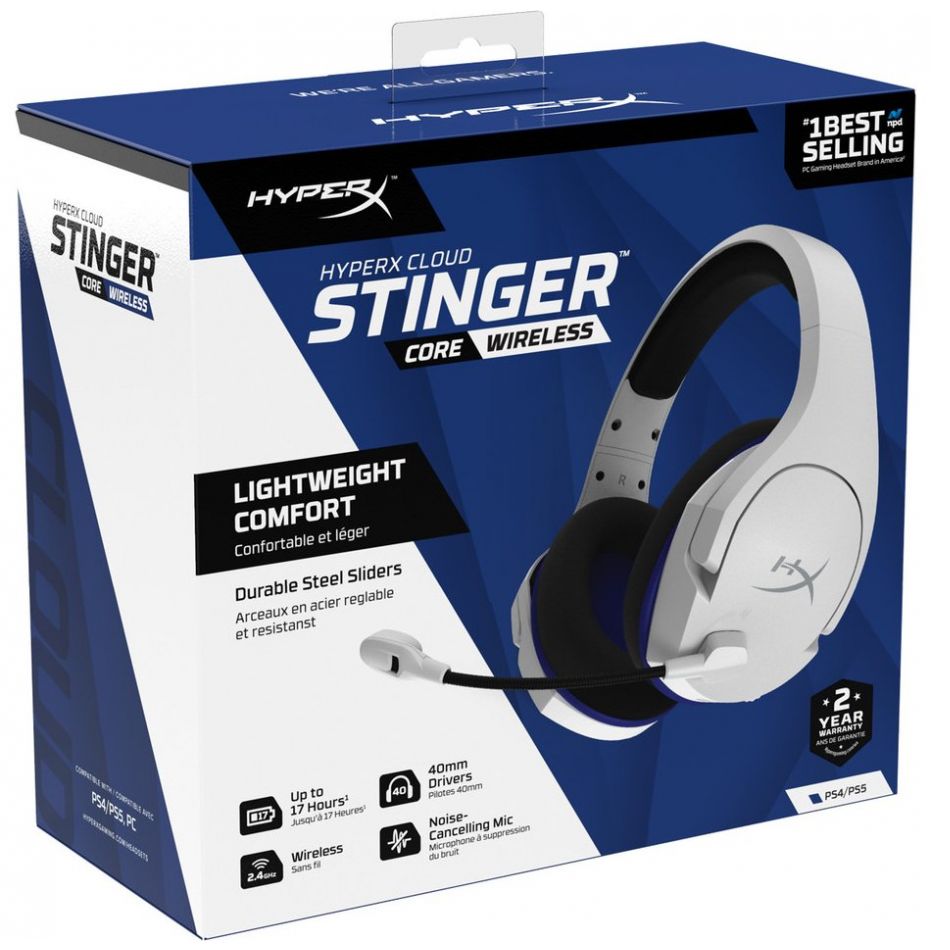 Ps5 Auriculares Cloud Stinger Core Wireles Hyperx