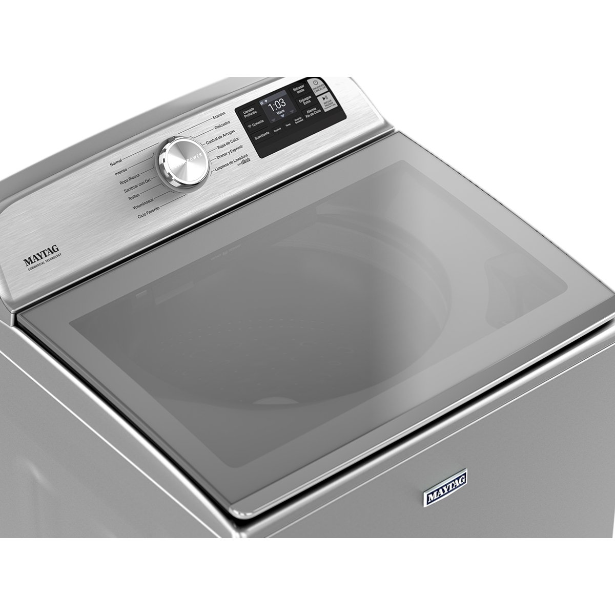 Lavadora Maytag Carga Superior 28Kg 7Mmvw7230Lw Cromo