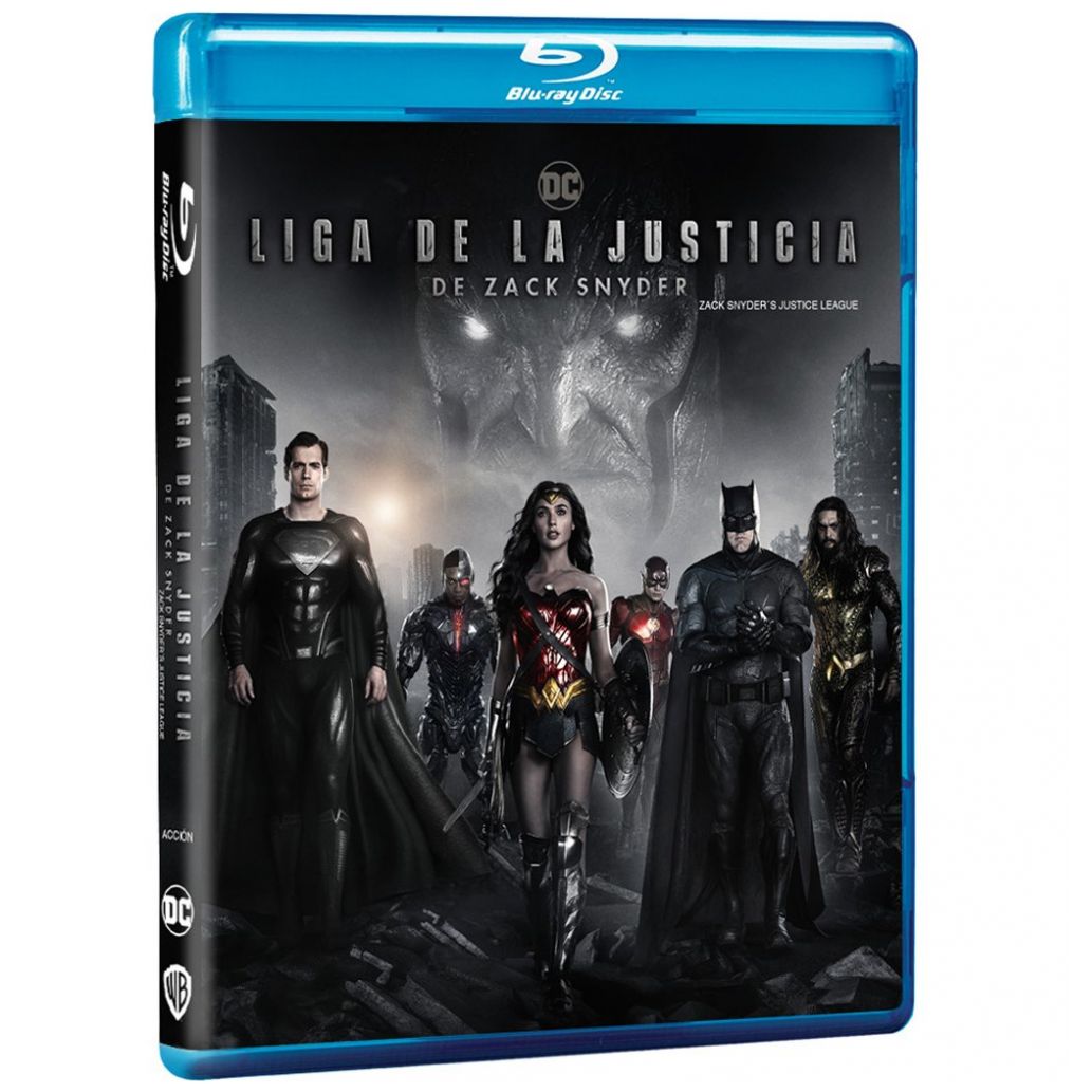 Blu Ray Liga de la Justicia Snyder Cut