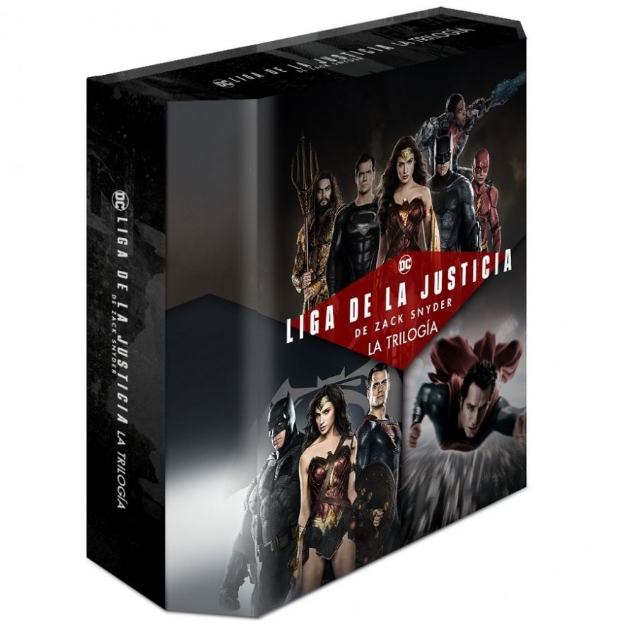 Blu Ray Paquete Liga de la Justicia Snyder Cut