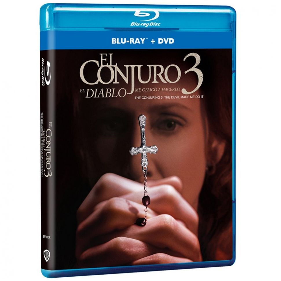 Blu Ray + Dvd el Conjuro 3: el Diablo Me Obligo a Hacerlo
