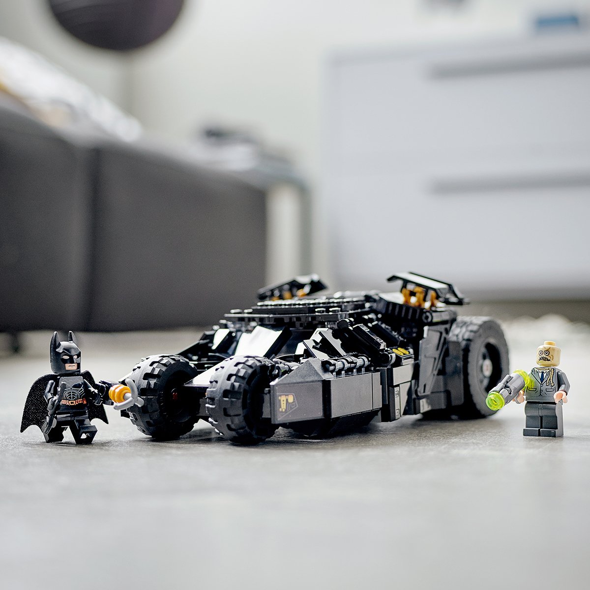 Batimóvil Blindado: Batalla Contra Scarecrow Lego