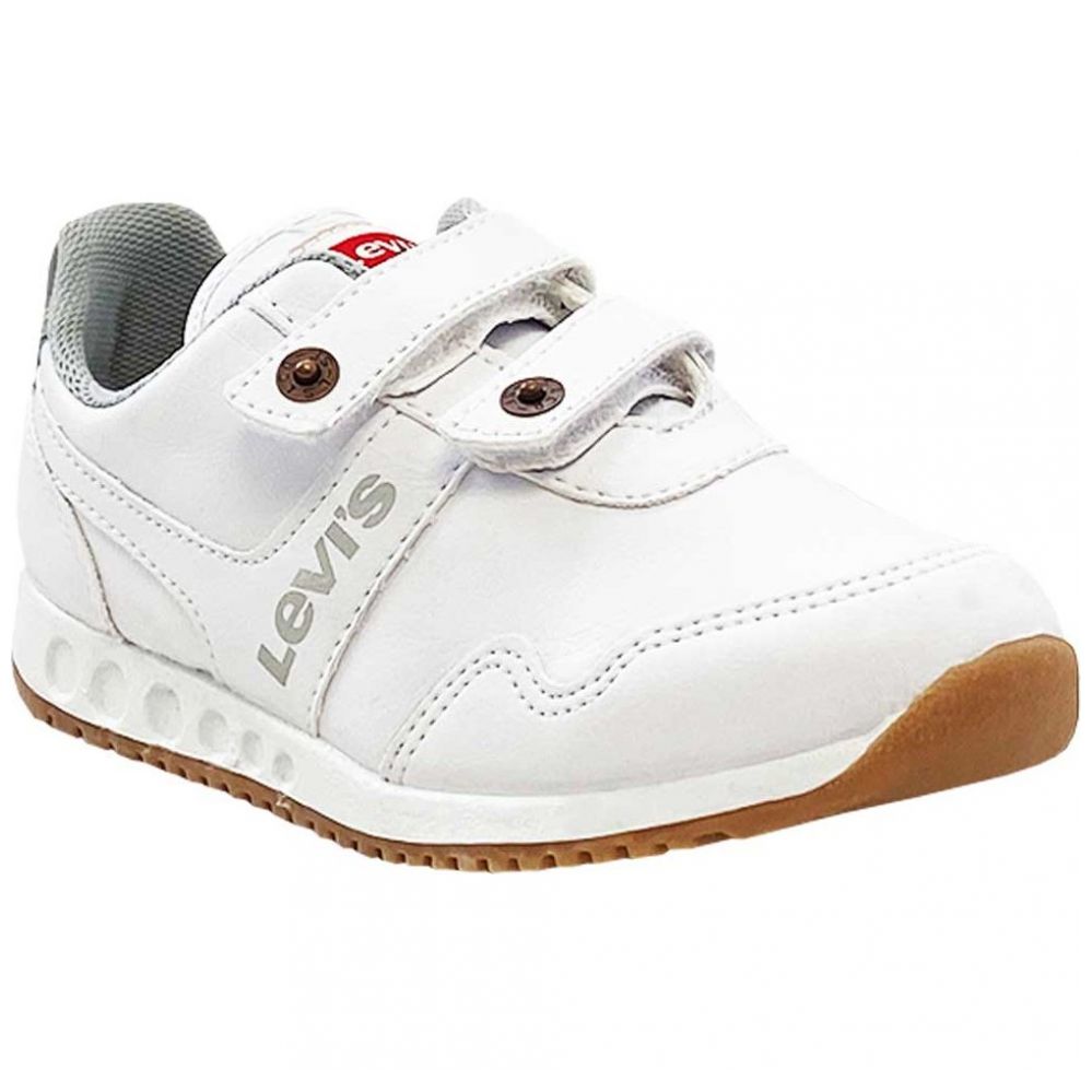 Tenis Jogger 083 Escolar con Velcro 17-21 Blanco Levi's para Niño