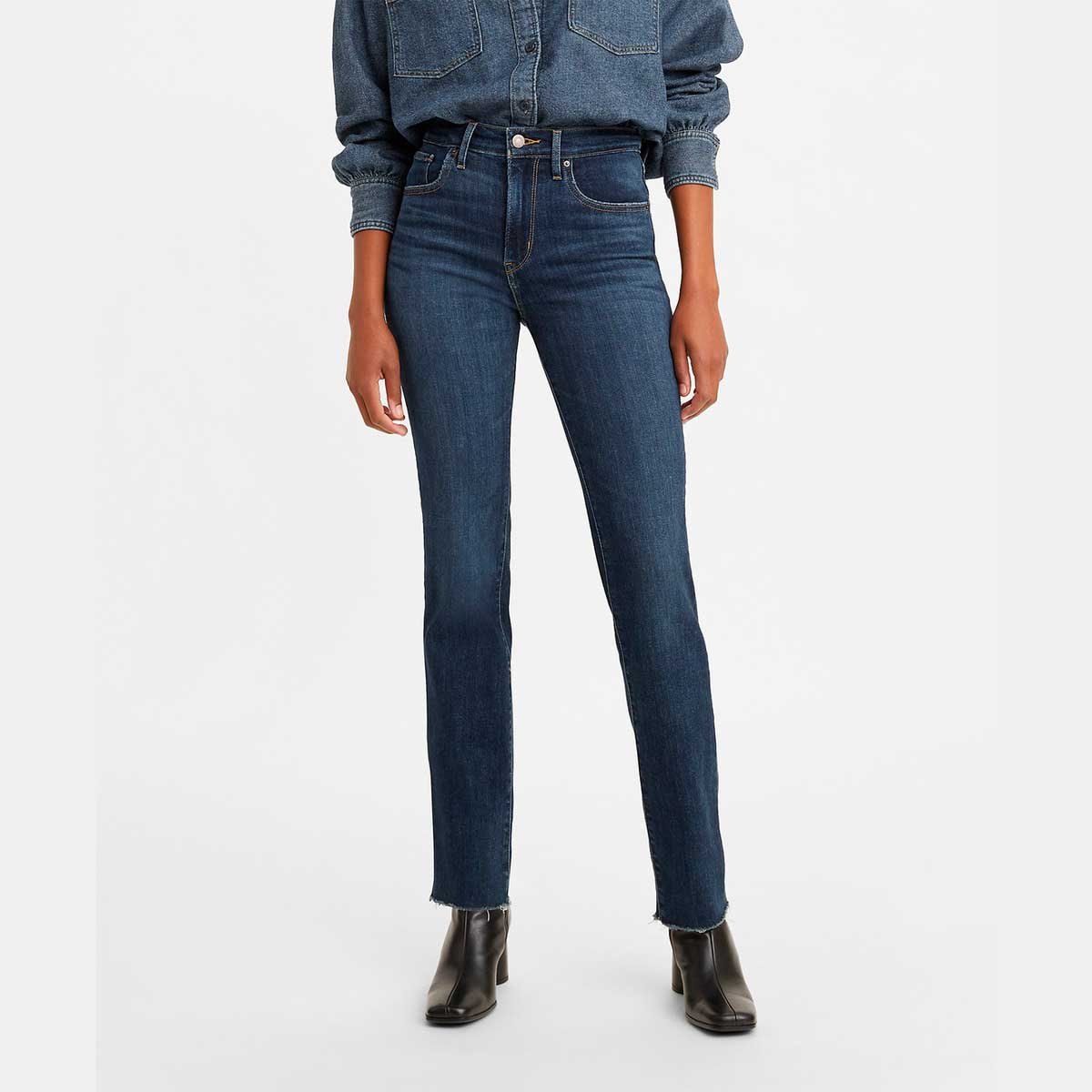 Jeans Levi's 724 High-Rise Straight para Mujer Junior